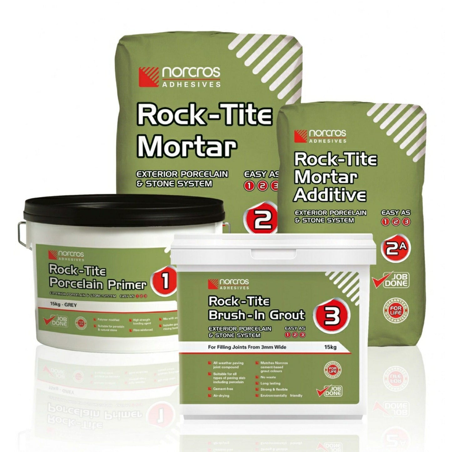 Norcros Rock-Tite Brush In Grout Steel Grey