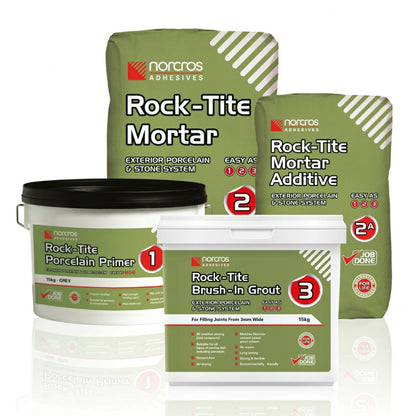 Norcros Rock-Tite Brush In Grout Steel Grey