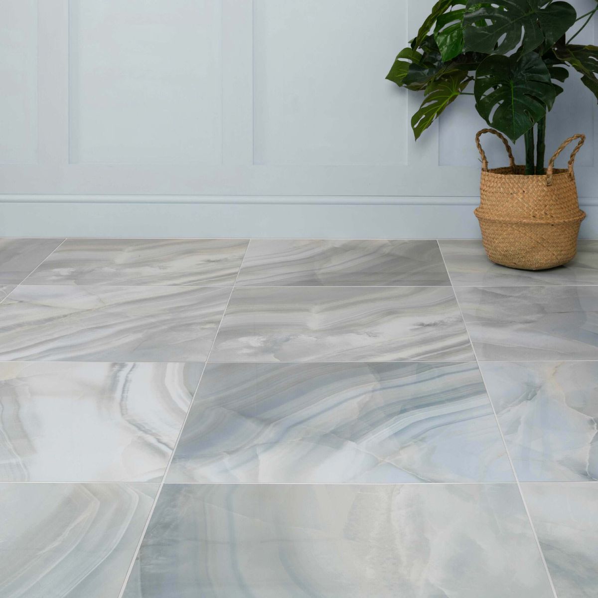 Sample - Rodas Smerato Marble Effect Tiles 600x600