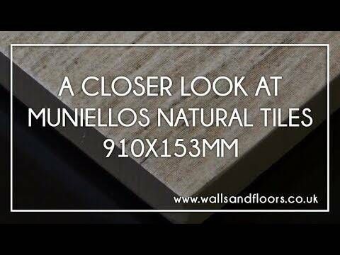 Mumble H Natural Oak Wood Effect Tile 15x90