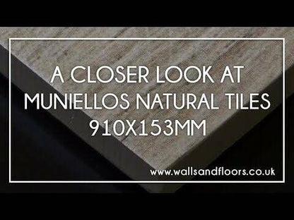 Mumble H Natural Oak Wood Effect Tile 15x90