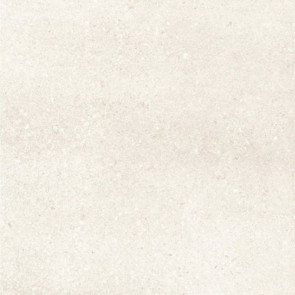 Sample New Pietra White Rectified Matt Stone Effect Tile 600x600x7mm