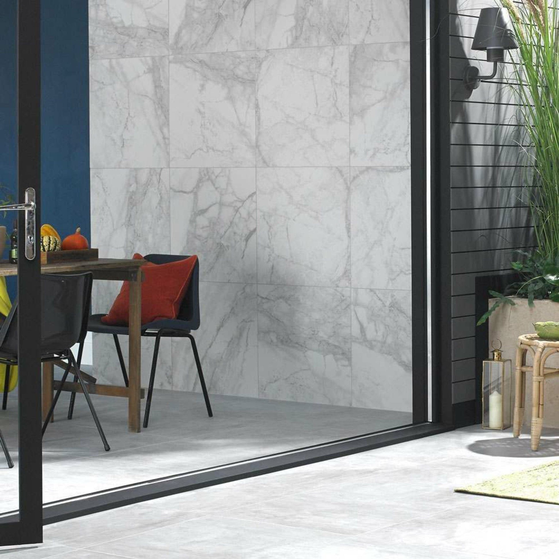 Palatina 60.5x60.5 Matt Marble Effect Tile