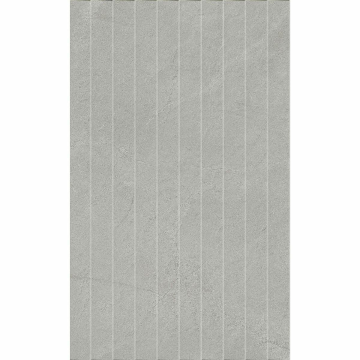 Sample - Artan Grey Decor Matt Stone Effect Wall Tiles 550x330x8.8mm