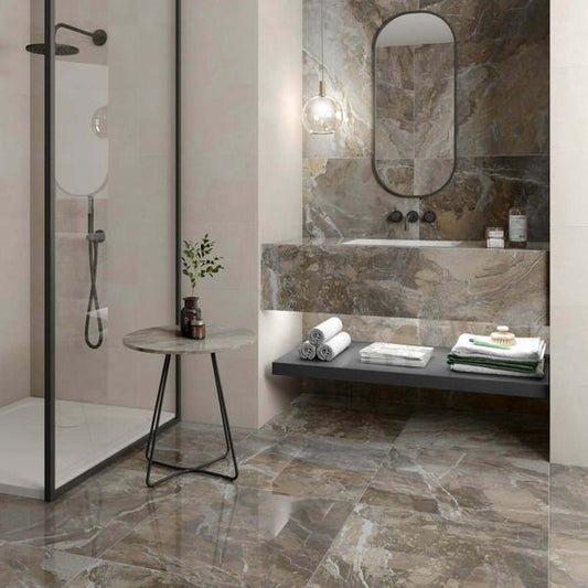 Sample - Signature Lusso Gris Gloss Tiles