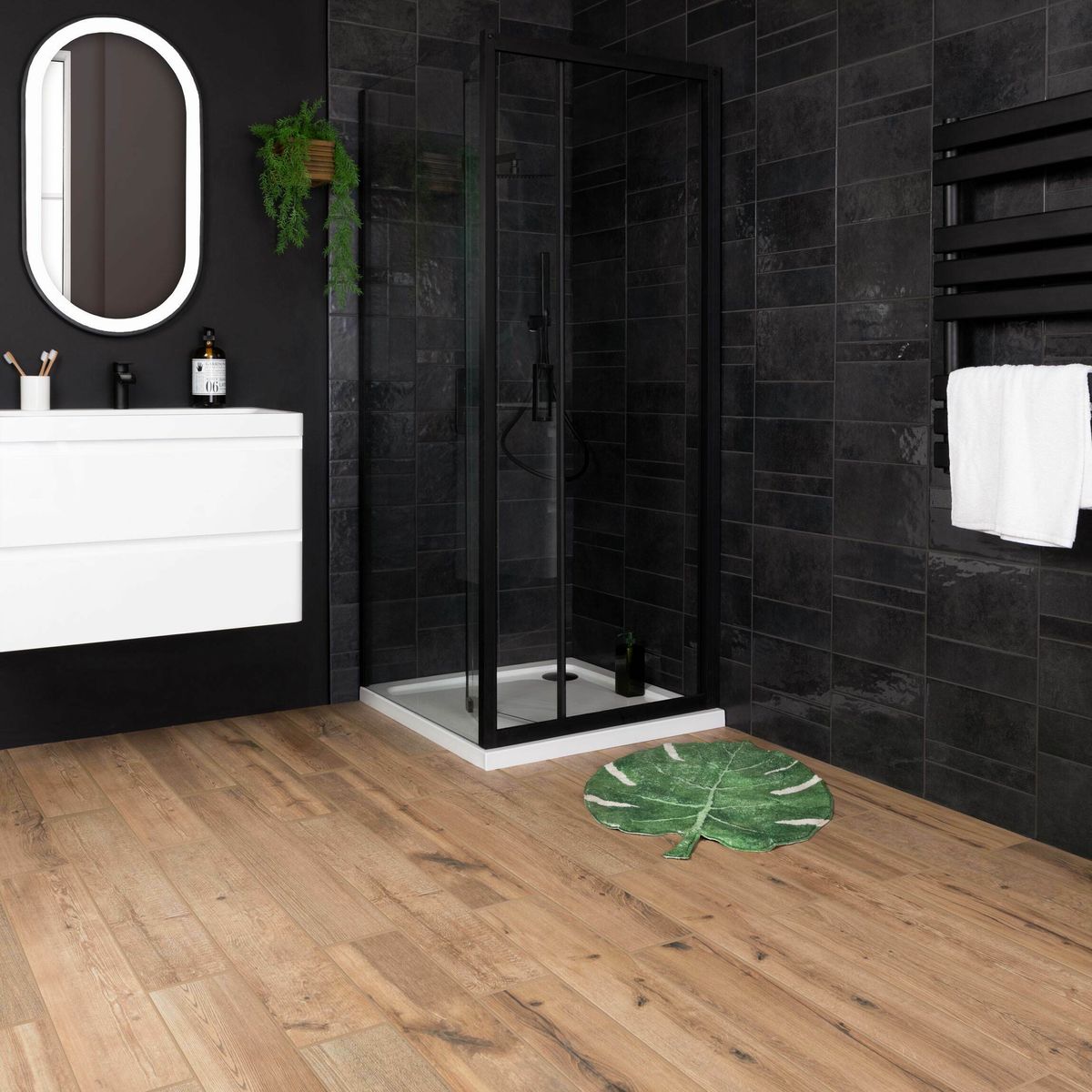 Sample - Springwood Honey (Miel) Wood Effect Tile 150x900