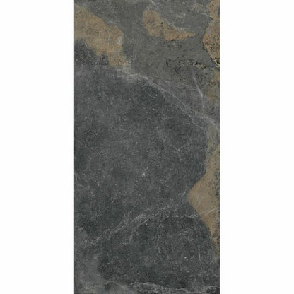 Sample - Strato Natural Rustic Black Slate Effect Matt 600X1200