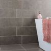 Sample - Venice Inlay Ceramic Grey Matt Wall Tiles