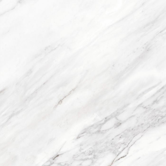 Sublime White Matt Marble Effect Tile 600x600