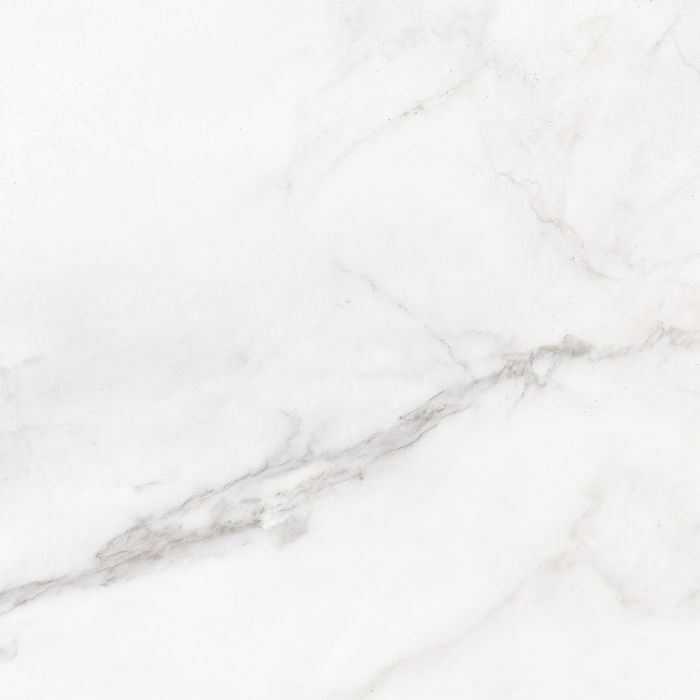 Sublime White Matt Marble Effect Tile 600x600