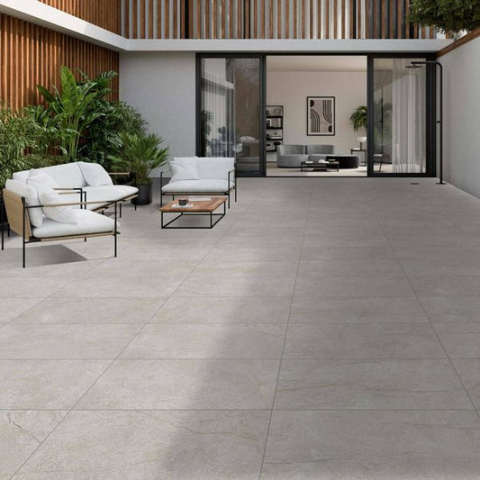 Sample Sumum Grey Outdoor 595x1200x20mm Slabs