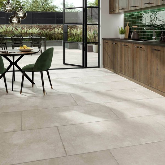 Tapa Blanco Concrete Effect Rectified 1200x600