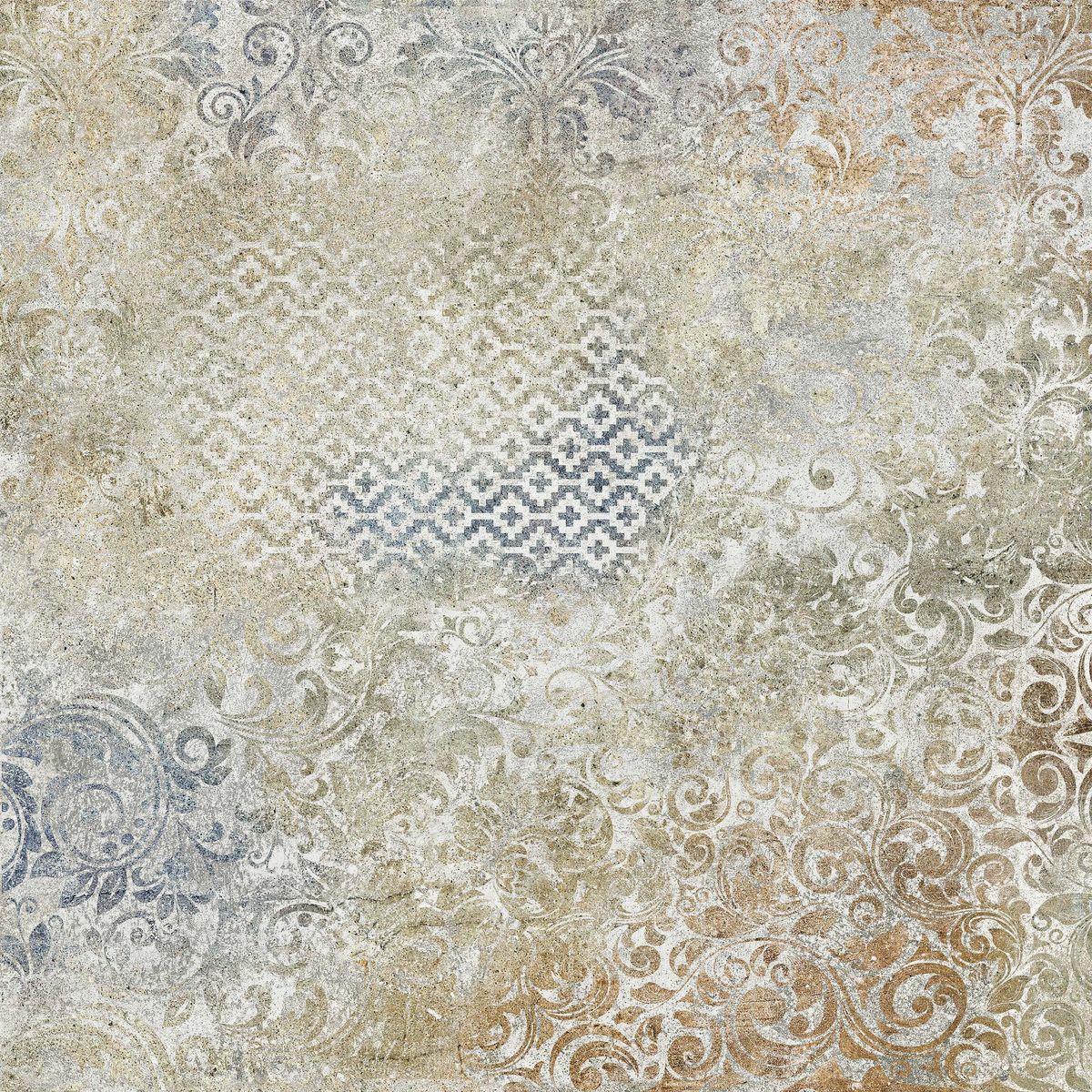 Bohemy Blue Patterned Tiles