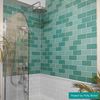 Sample - Liso Craquele Verde Azulado 75x150