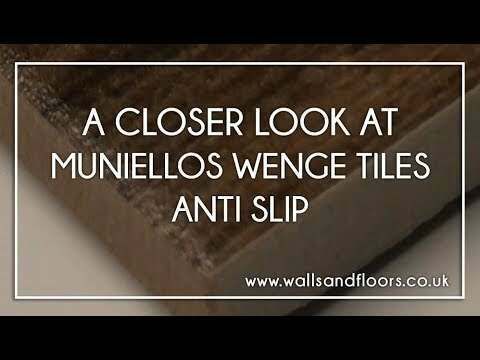 Mumble T/A Wenge Anti-Slip Wood Effect Tile 15x90