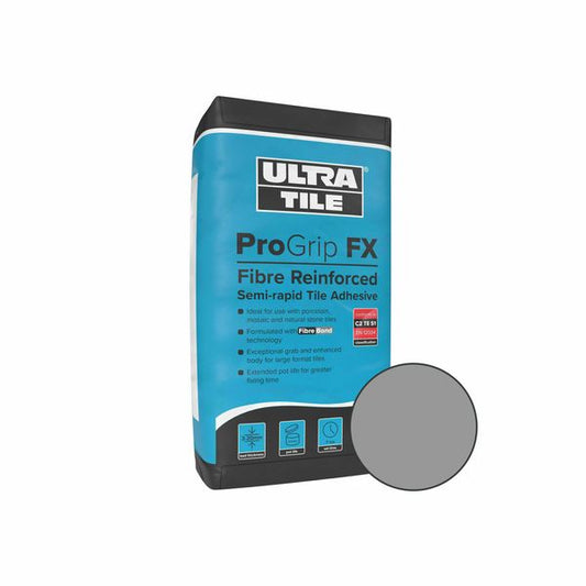 Ultra Tile Fix ProGrip FX Fibre Grey 20kg