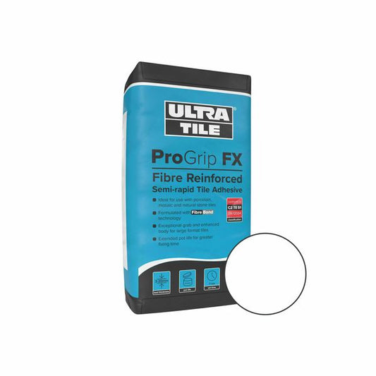 Ultra Tile Fix ProGrip FX Fibre White 20kg