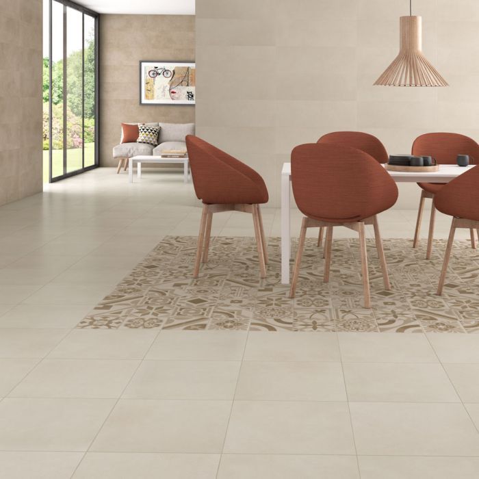 Sample - Uptown Marfil Concrete Effect Tiles