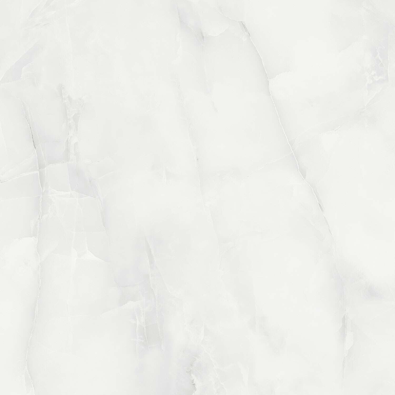 Makrana Vanilla Onyx Polished Marble Effect Tile 600x600