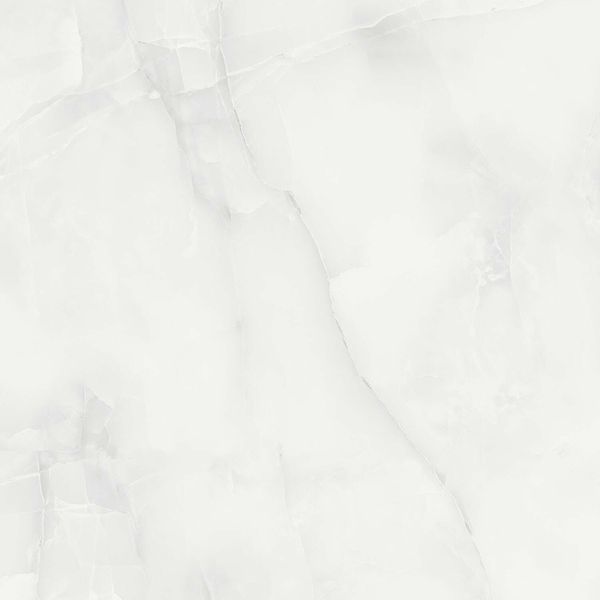 Sample - Makrana Vanilla Onyx Polished Marble Effect Tile 600x600