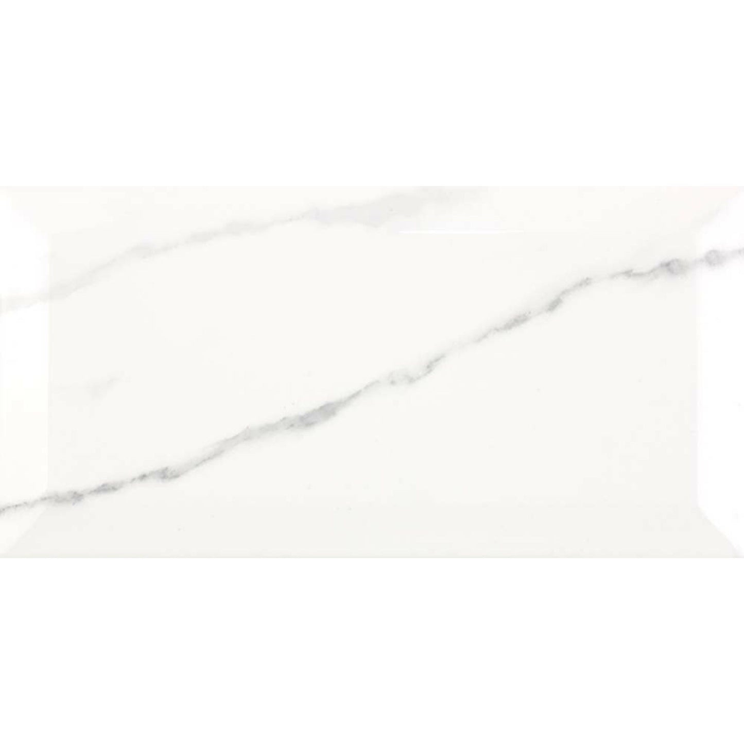 Apennine Bevelled Matt Marble Effect Tile 10x20