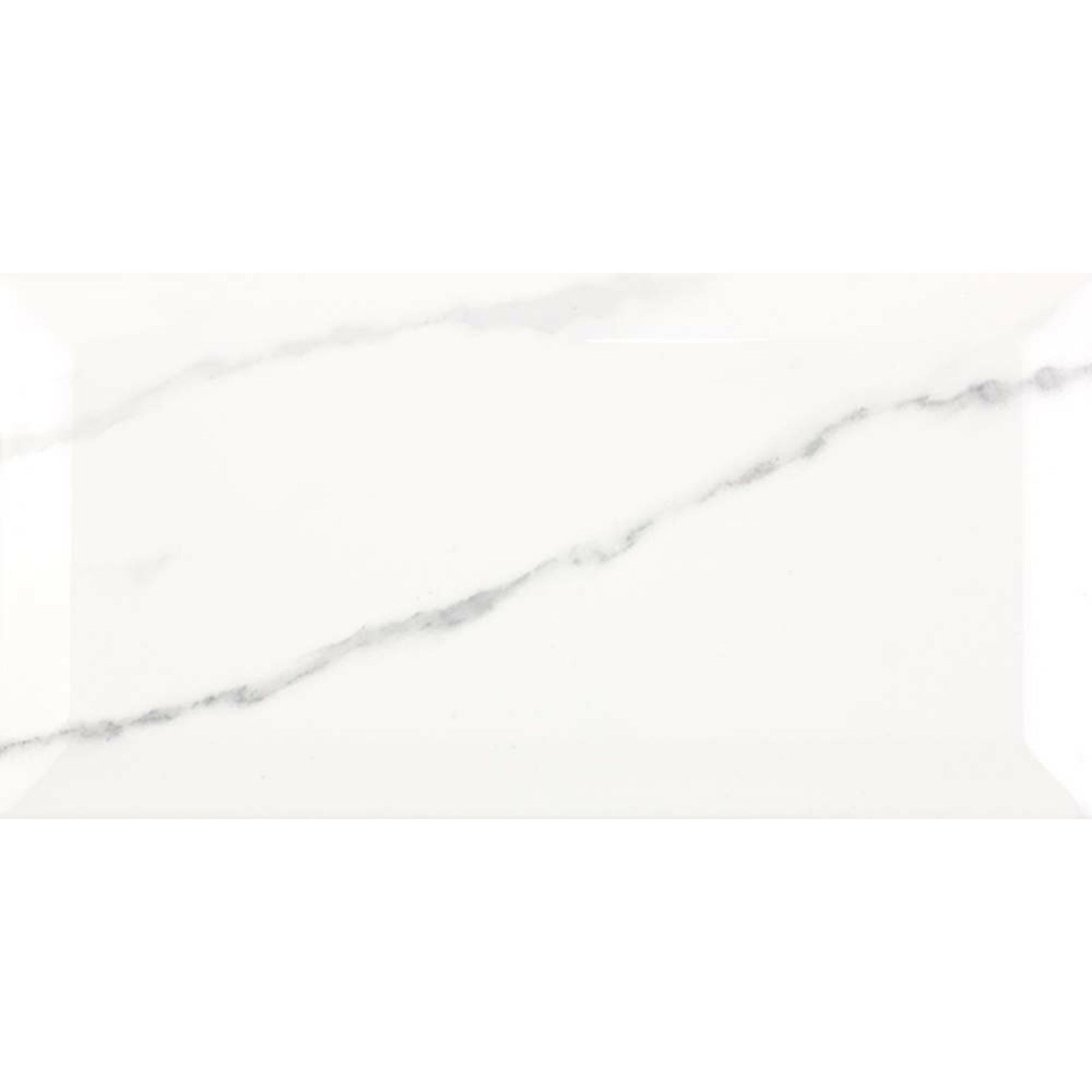 Apennine Bevelled Matt Marble Effect Tile 10x20