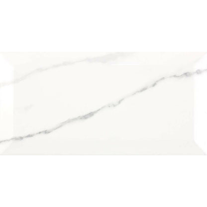 Apennine Bevelled Matt Marble Effect Tile 10x20