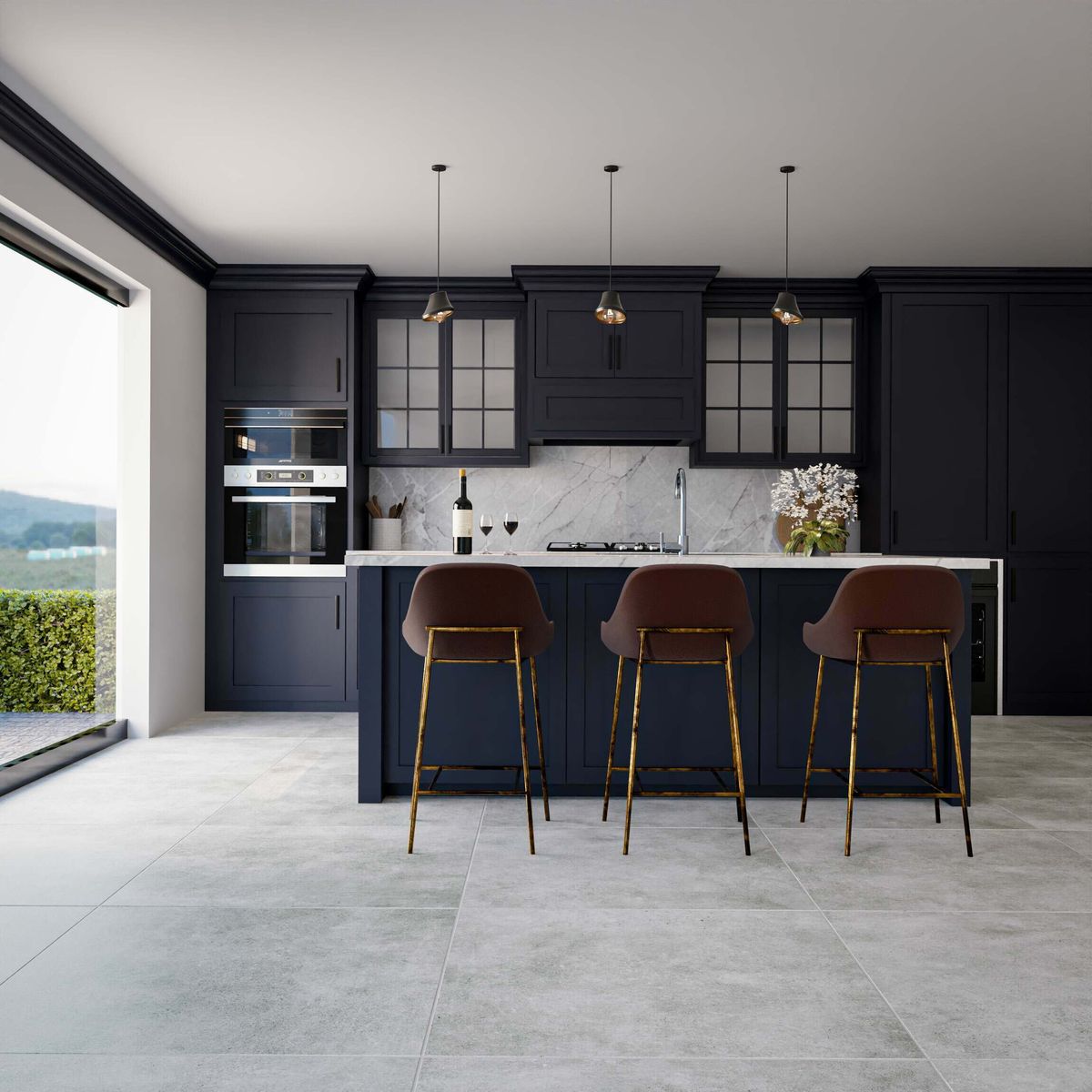 Sample - Vita Stone Effect Gris 90x90