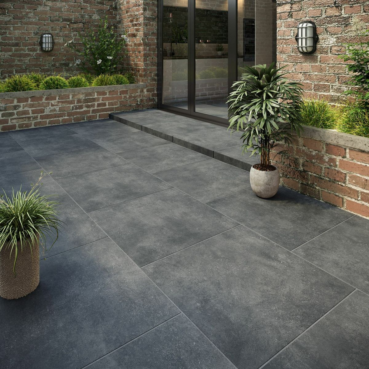 Sample - Vita Marengo Stone Effect 900x900x20mm Slabs