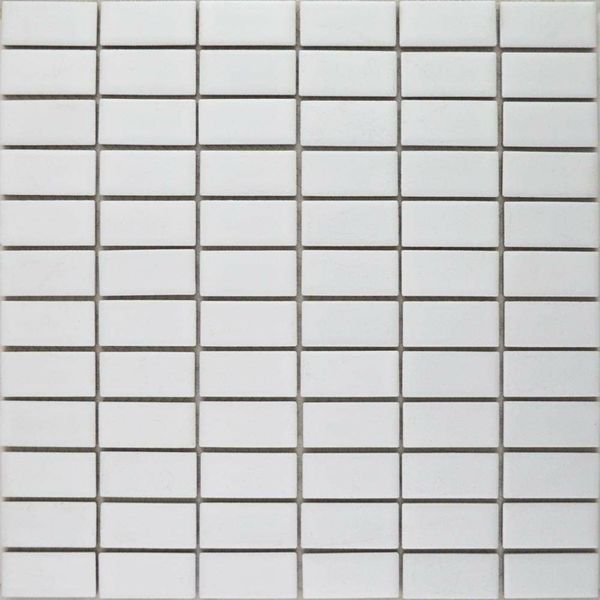 Sample - Pixel White Brick Matt 23x48