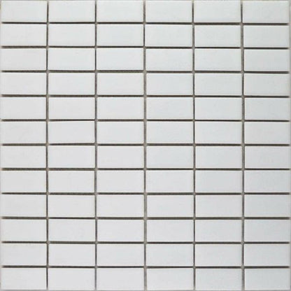 Sample - Pixel White Brick Matt 23x48