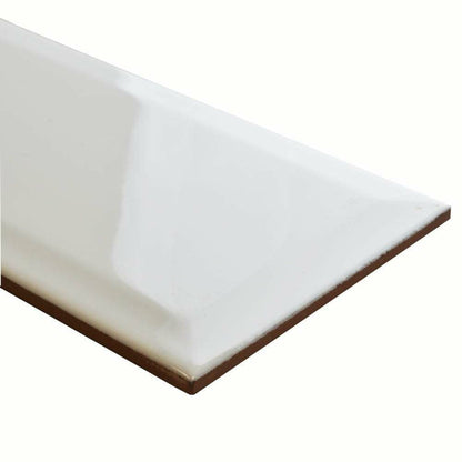 Metro White Tile 100x200 Gloss