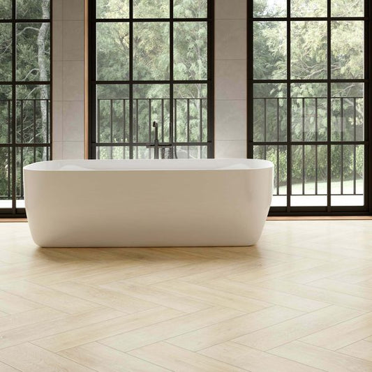 Sample Forest Light Beige Matt Wood Effect Tiles 750x200x8.2mm