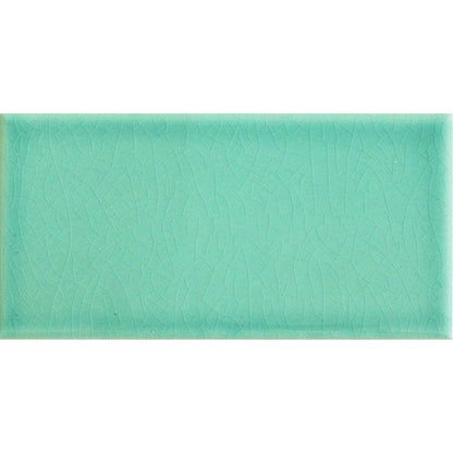 Liso Craquele Verde Azulado Green Metro Tiles 75x150