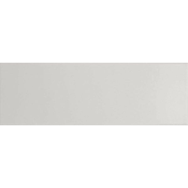 Sample - Bricks Light Grey Matt Ceramic Metro Wall Tiles 300x100x7mm